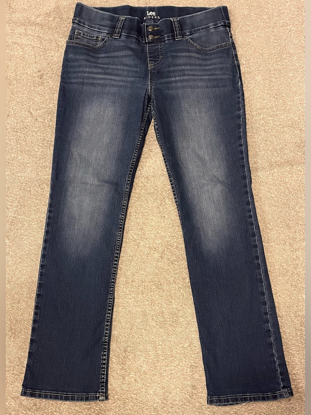 Good Lee Riders (Pull On) Indigo Jeans 10M